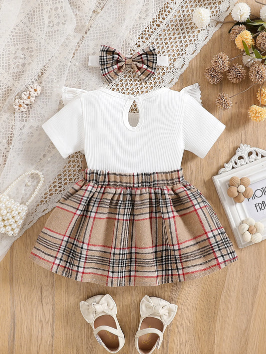 Round Neck Ruffle Lace